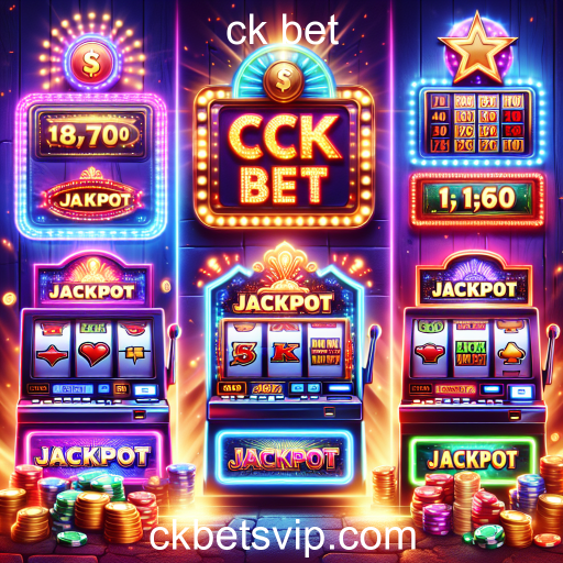 Explorando o Mundo dos Jackpots em CK Bet